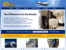 Tablet Screenshot of jetfastcleaning.com